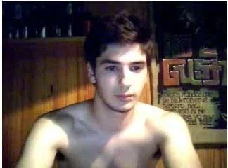 Straight guys feet on webcam #403