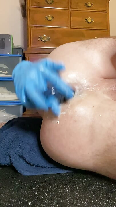 Opening My Creamy ASS