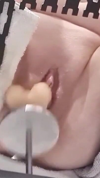 Captivating moment from "Close up of my pussy getting stuffed and fucked with a creampie ending"