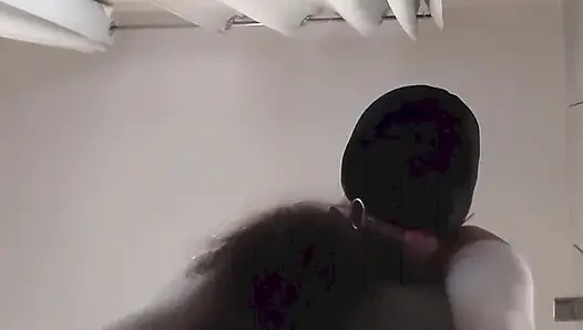 Blindfolded and Gagged MILF Gets Fucked in the Pussy and Mouth