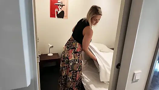 Horny Amateur Housewife Fucks Her 20 Years Old Stepson