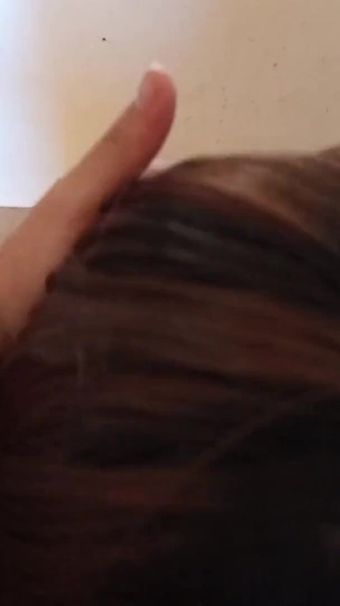 Single mom I met on facebook wants her milk fix, agrees to suck my cock all day | Clip 1