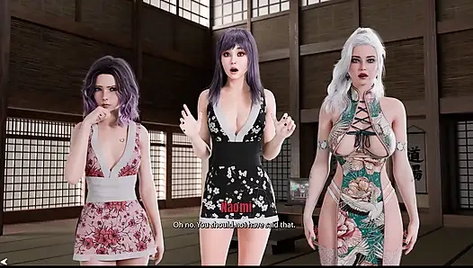 Julia в Японии 3 Himiko договорилась обучить Джулию