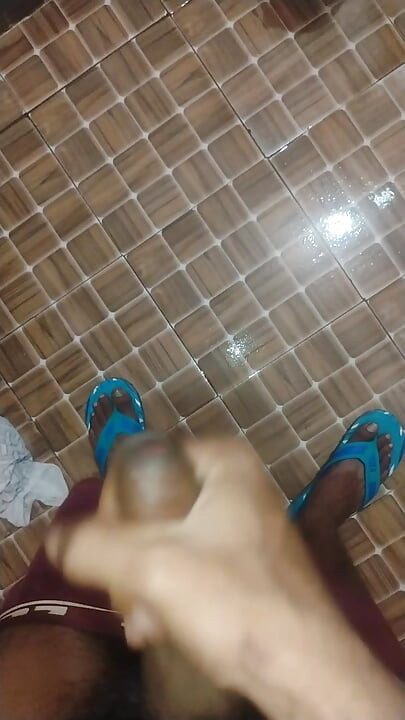 Mira cómo cae mi semen a cámara lenta