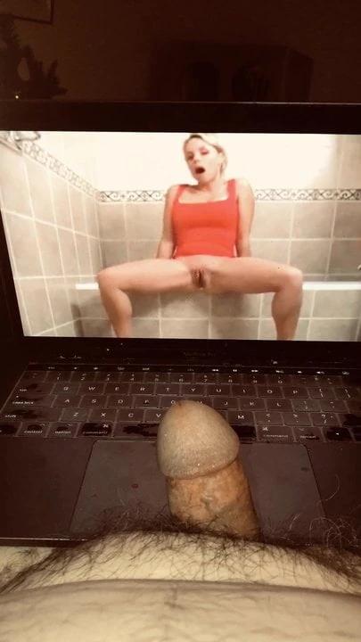 pissing hard
