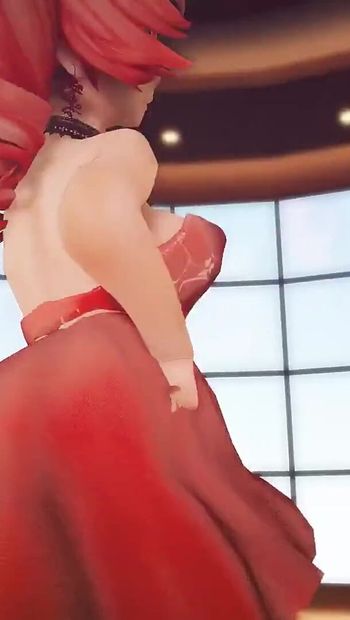 Mmd R-18 Anime Girls Sexy Dancing Clip 386