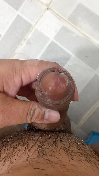 A monster was in a stiff state, and it wanted to explode and wanted to be inserted into a hole