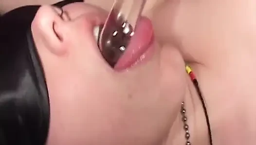 Lesbian Fisting Frenzy - Soaked Pussy Squirting Everywhere