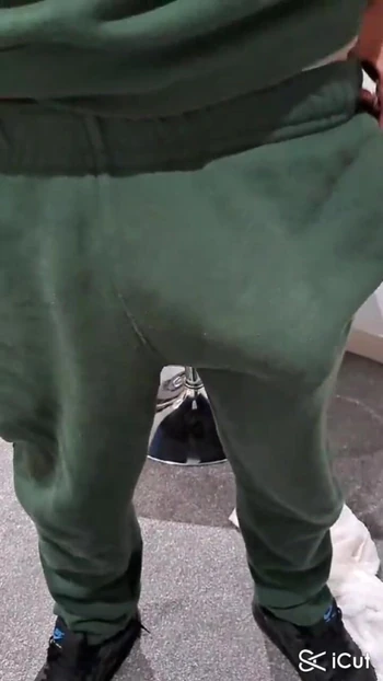 Me, UK guy popping my cock out
