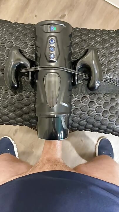 Big Stroker Toy Makes Me Cum Four Times! POV Demo