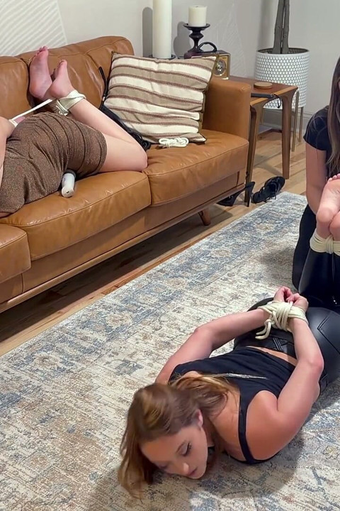 Liar Liar 4K Kat, London & Quinn Secrets, Bondage & Triple Power Flip