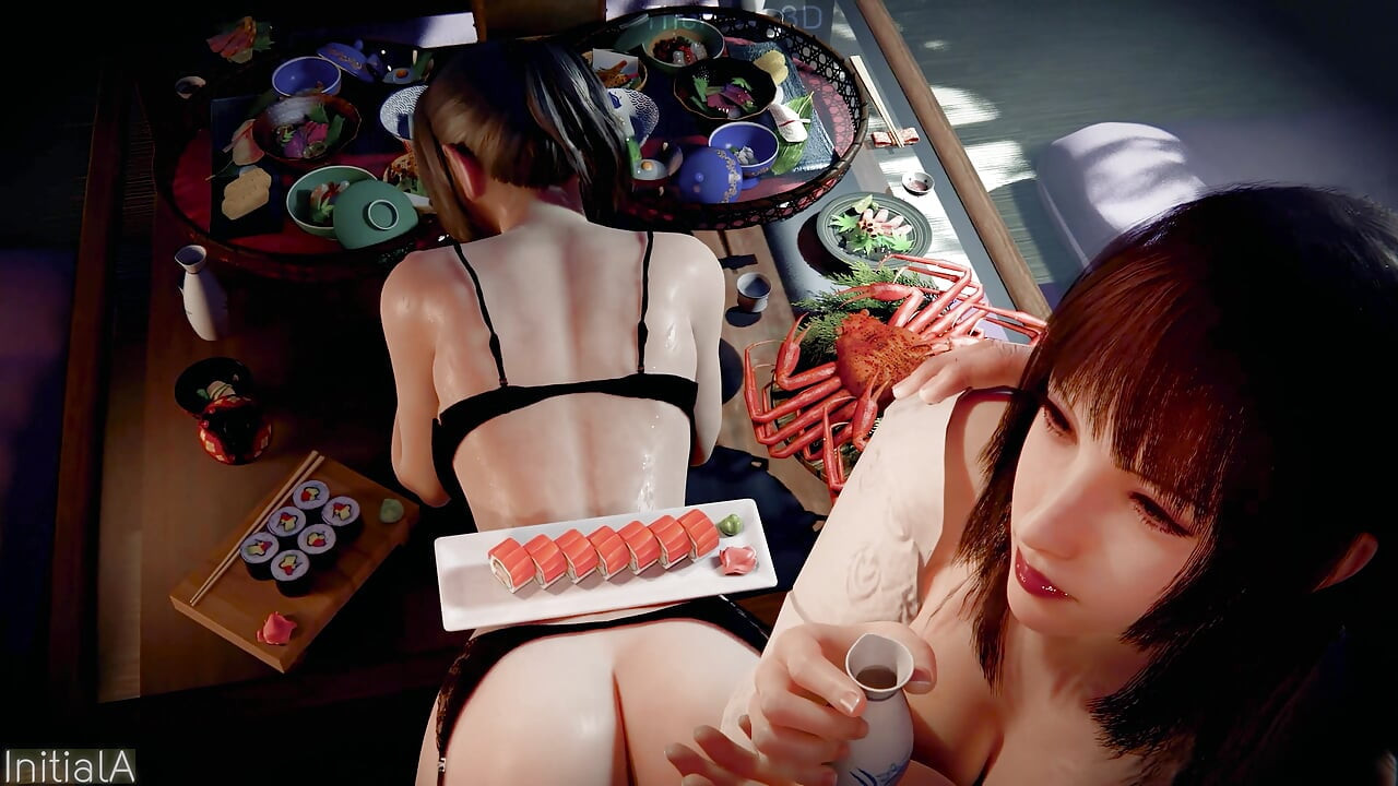 Final Fantasy XV FF15 - Onsen 2025 + 2026 Full Color Grading WM (No Sound) By InitialA Animation 3D Hentai