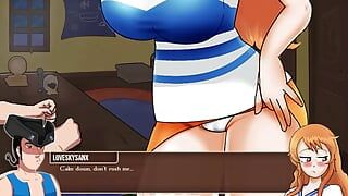 One Piece - Piracki Trener część 5 Napalone majtki Nami autorstwa LoveSkySanX