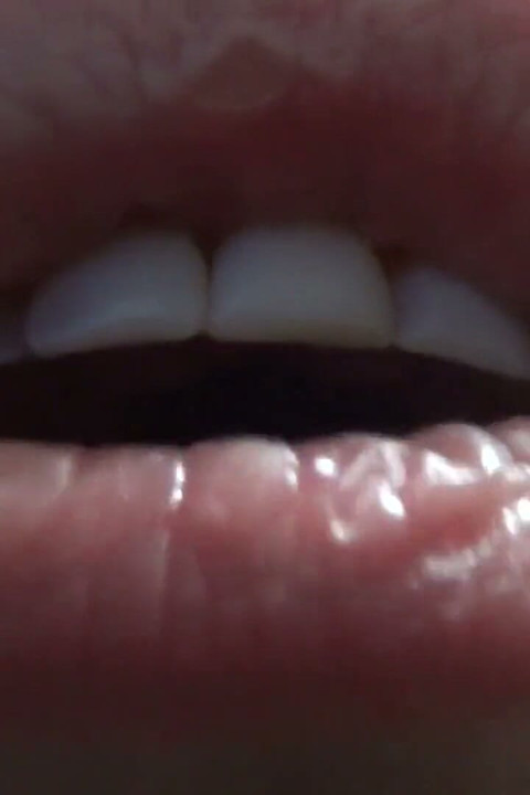 Big full lips, teeth and moaning  fetish!