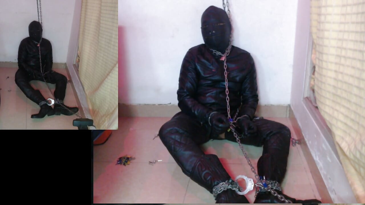 Self Bondage Gay Leather