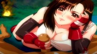 Final Fantasy VII - Tifa's Handjob, Blowjob & Boobjob