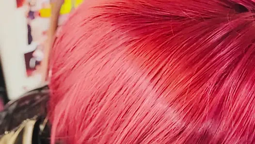 This PVC Hotwife Chain Smokes 2 Cork Cigarettes And Dirty Smoke Slave Talk - OMI OME Drifting Snap Inhales