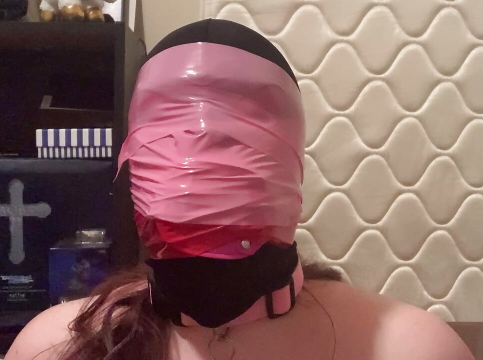 Fake lips wrapped in tape
