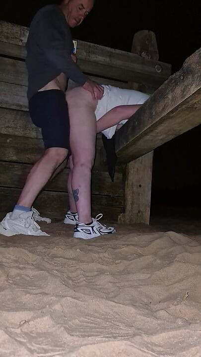 I Fucked Stepdaddy's Friend on a Late Night Beach Walk