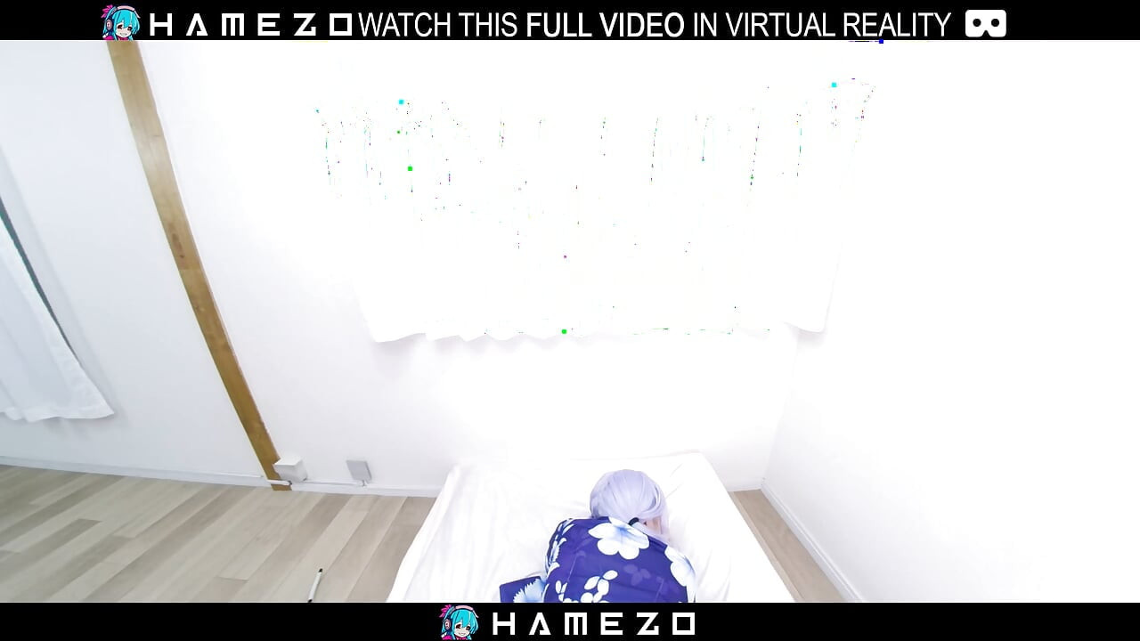 Japon Mio Ichihara sanal gerçeklikte boşalana kadar her zamankinden daha sert sikiliyor.