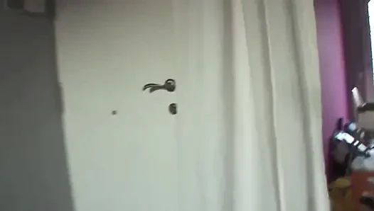 Sert yarak sıkı deliği pompalıyor