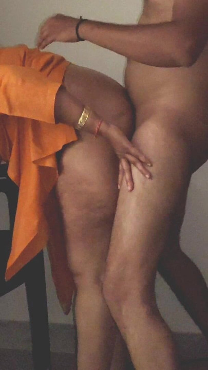 Emotional moment from "Devar Bhabhi Real Anal Sex Recording"
