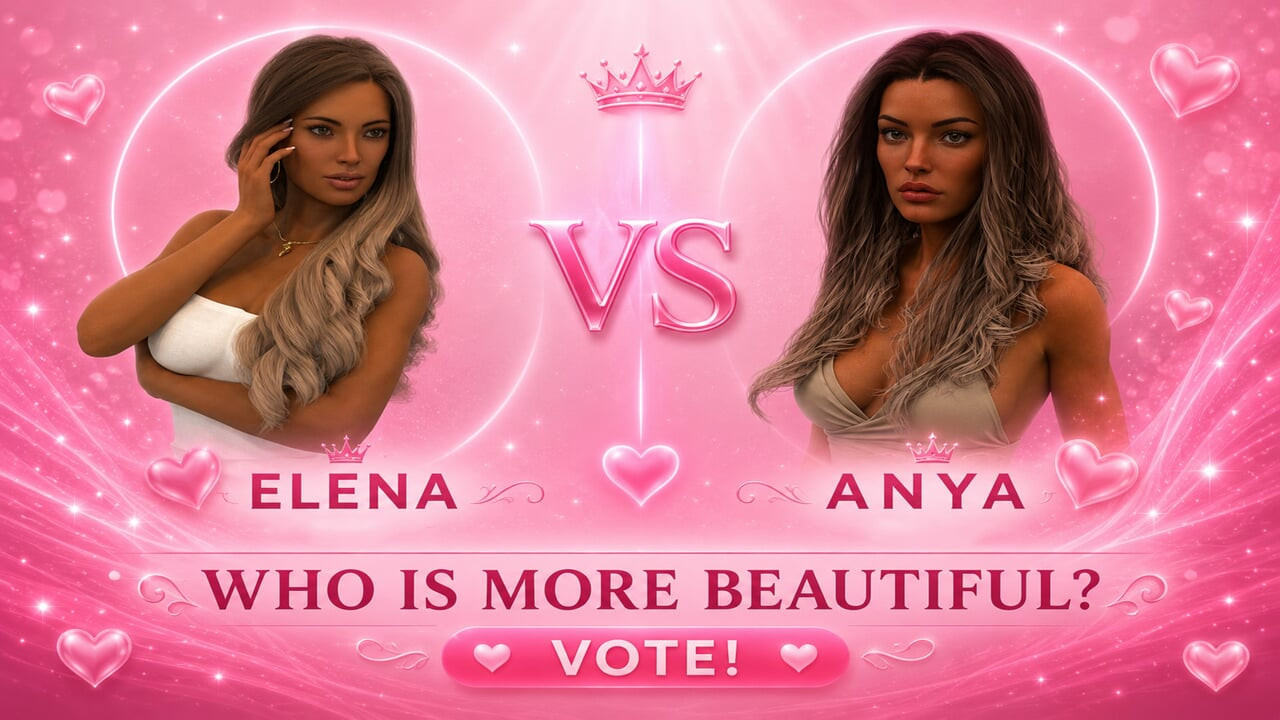 I'm posing for a beauty pageant against my best friend.