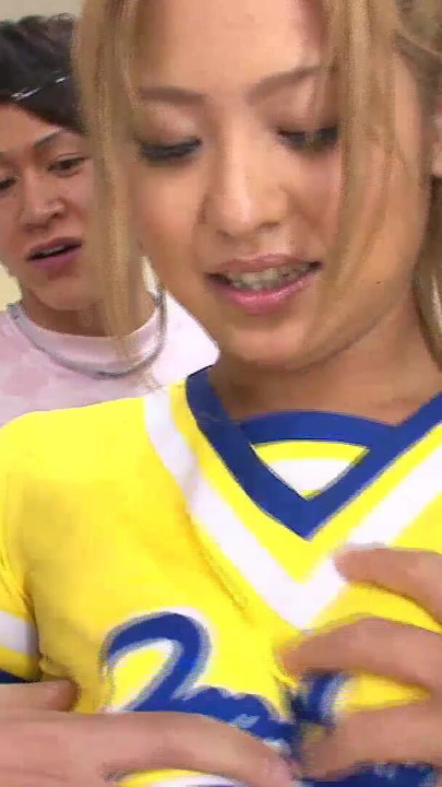 Memorable moment from "Japanese Teen Cheerleader fucks with almost the entire team in the dressing room. Hardcore Sex -"