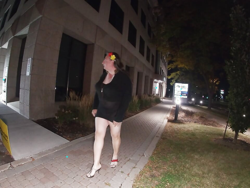 Horny mature sissy TV is whoring around the street corner for fun Tonight