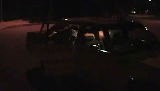 Versaute Taxifahrt mit heißer Blondine