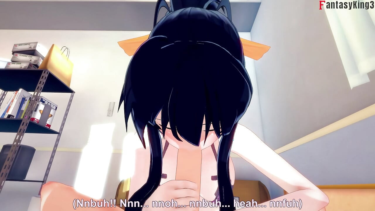 Rias Gremory está saindo então Akeno me dá um - DXD NTR Madness Series