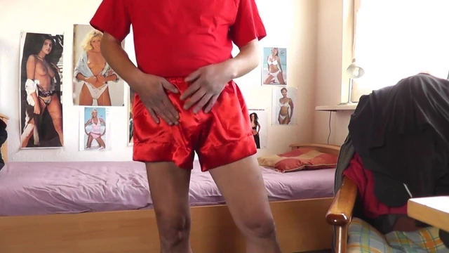 ich ganz in rot