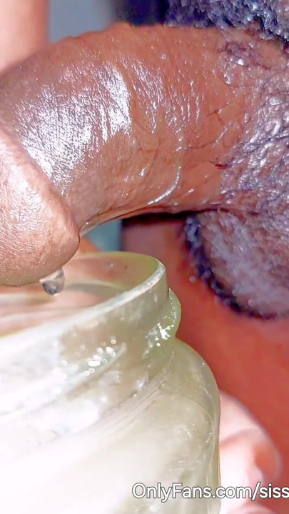 Thrilling moment from "Sissy shemale piss like a slave"