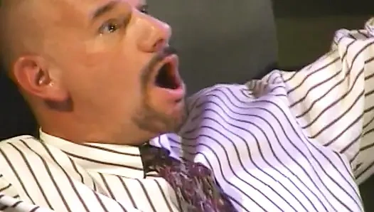 Cum eating teen gets bend over and fucked in doggy style