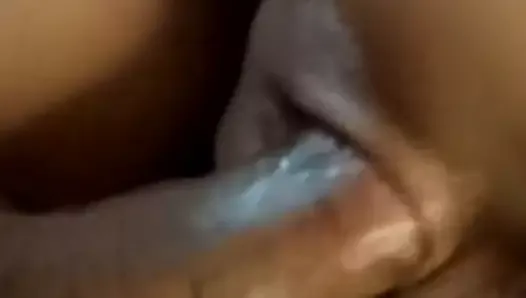 Beautiful shaved pussy and dick