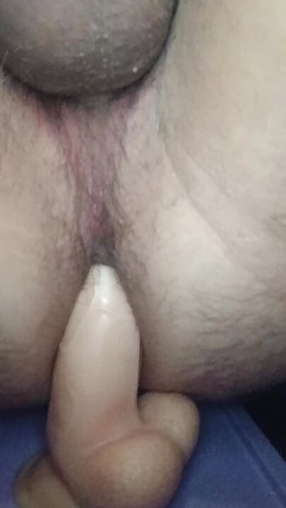 Dildo in my tight ass