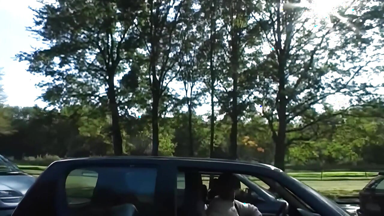 Slut Gets Fucked Hard in Car and Outdoor by Multiple Guys
