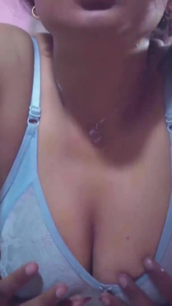 Captivating moment from "Desi Sonia Bhabhi has sex with her husband and his friend together"