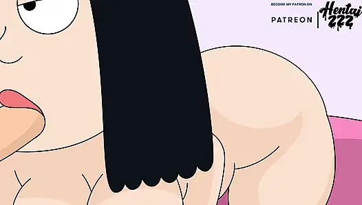 AMERICAN DAD HAYLEY FUCKED BY GLENN FAMILY GUY PORN