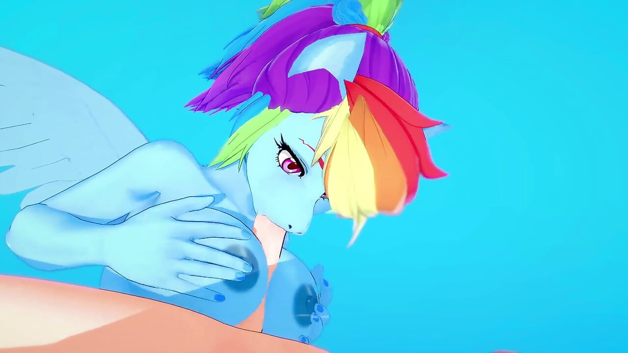 Rainbow Dash thổi kèn trong pov - tình bạn ngựa nhỏ của tôi là phim nhái hentai ma thuật