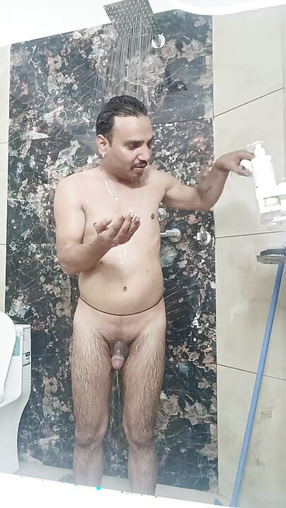 indian desi man sex and show shower show and masterbation