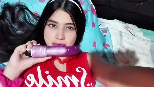 Aktris bokep lagi asik panggilan video sama penggemarnya dari kolombia