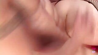 Her Noly Goal Is to Suck a Cock and Get Cum All Over Her Face