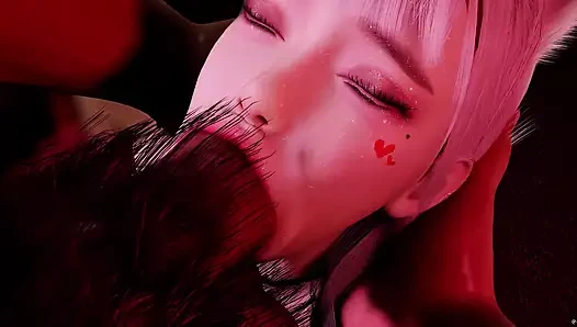 3D Cute Asian Babe Have Hardcore Blowjob Sex with BBC