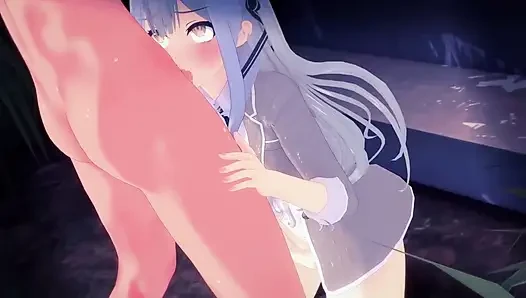 sakiko togawa wird von verschiedenen typen in der schuluniform hart gefickt