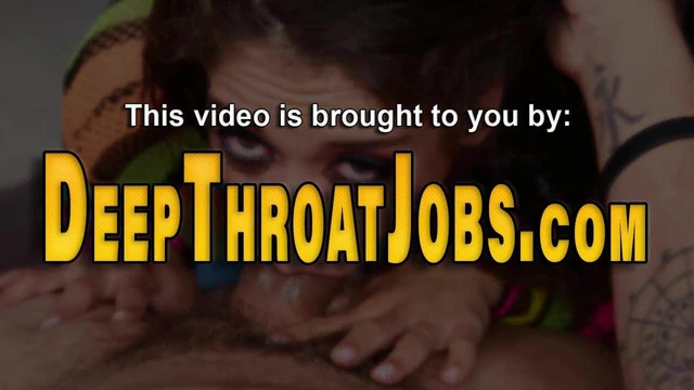 Wam babe deep throats rod