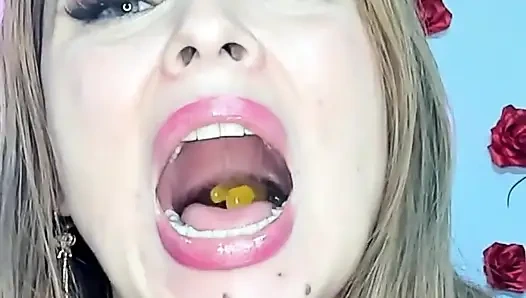 Kamera dalam diriku!! Aku telan sperma dan besar dinoskora!