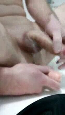 Anal Dildo with musterbation