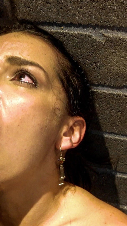 Epic moment from "Colombian bartender sucking cock in a back alley - then Anal"