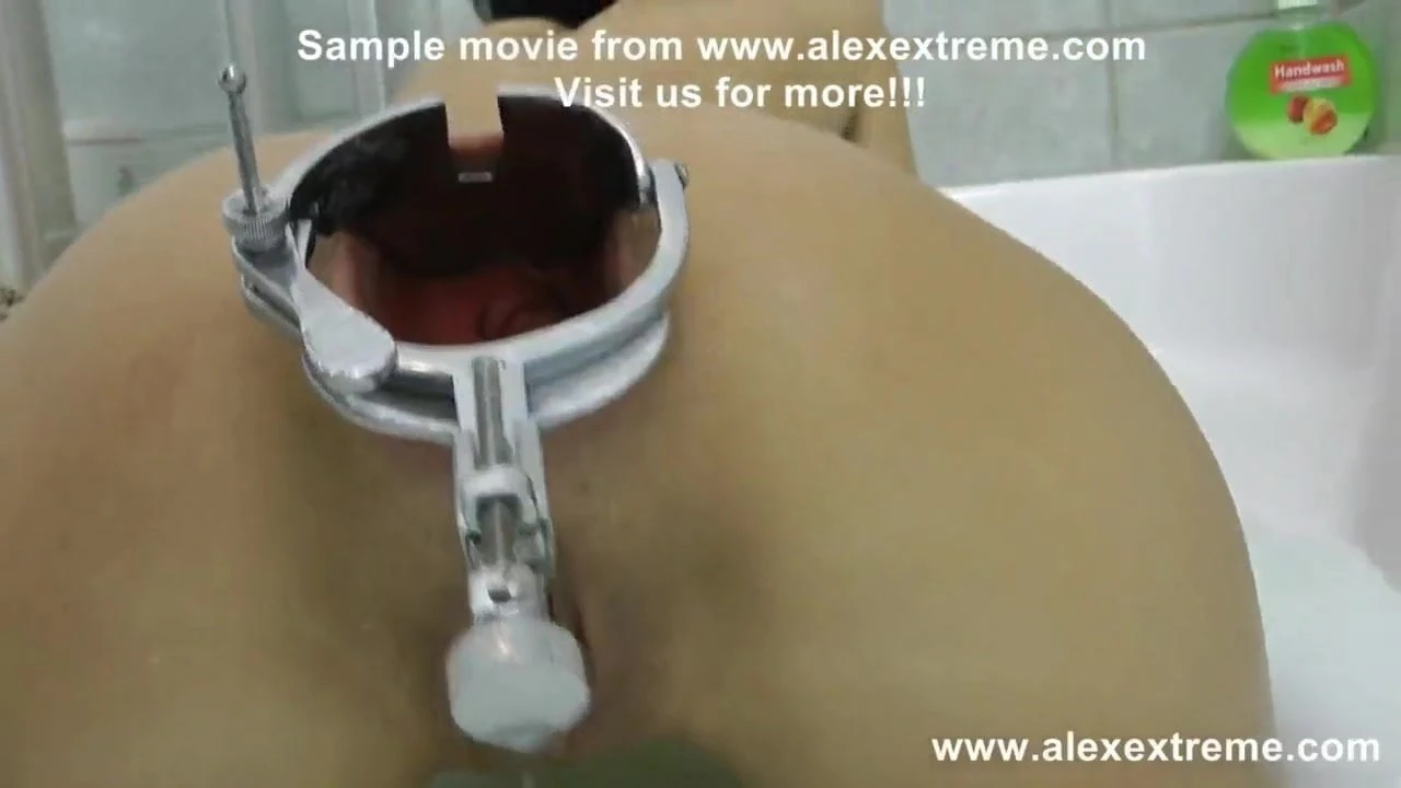 Alexextreme fisting anal, espéculo, prolapso, consolador extremo